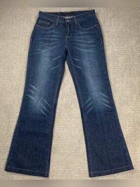 Express Precision Fit Riot Siren Denim Jeans Size 4R HEMMED 28.5” Inseam